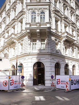 Bild von Sanierter Fassade Werdertorgasse
