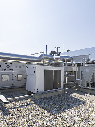 Bild von der Lüftungsanlage Paukerwerkstraße 