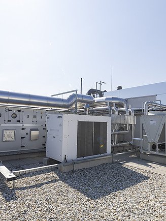 Bild von der Lüftungsanlage Paukerwerkstraße 